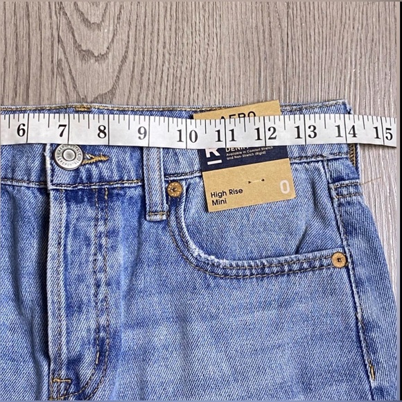 Aeropostale Women’s Mini Skirts Bundle – Mustard & Denim, Sizes S & 0, NWT - Picture 12 of 14